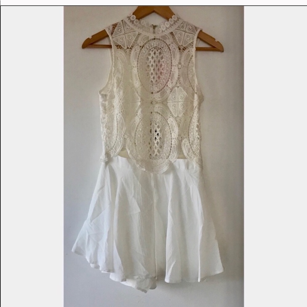 Lace romper